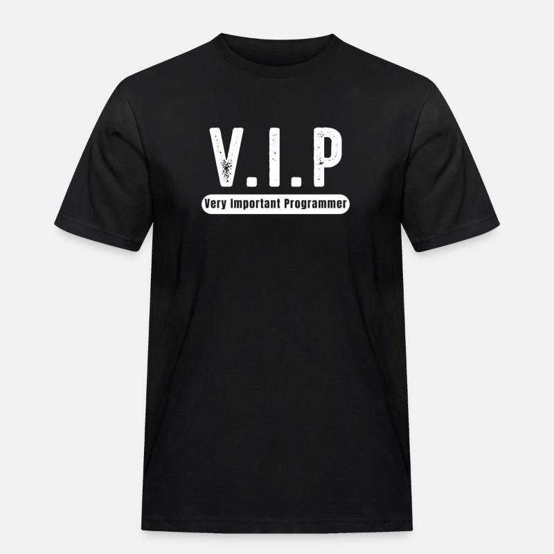 programmeurs cadeau VIP programmeur - T-shirt Workwear homme - noir