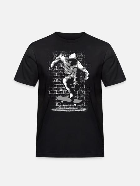 Skate | Skater | Skateboard | Skating - Men's Workwear T-Shirt - black