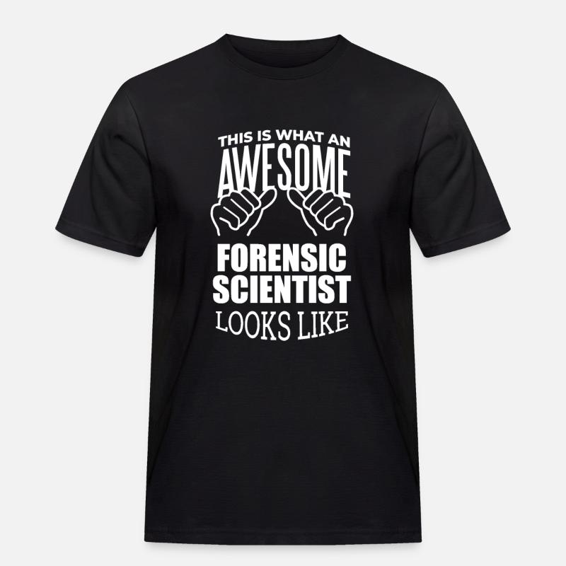 Forensic Science - Men's Workwear T-Shirt - black
