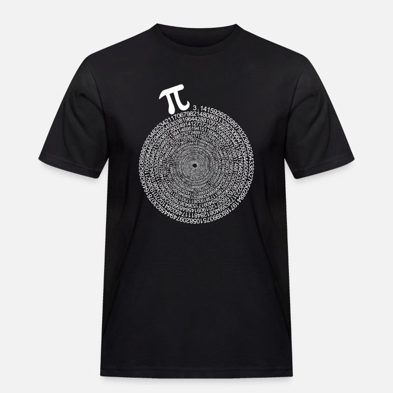 Pi Day Infinity Pi Day - Men's Workwear T-Shirt - black