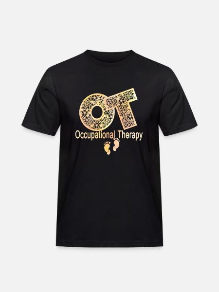 Awesome Occupational Therapy - Men's Workwear T-Shirt - black