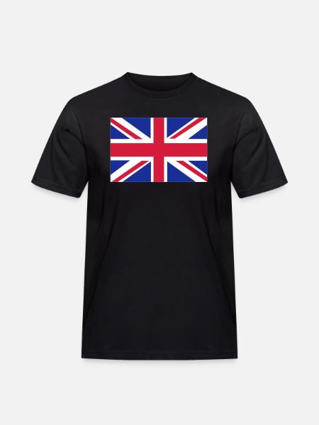 British flag - T-shirt Workwear homme - noir