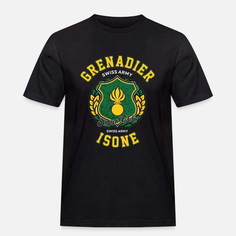 Grenadier - Männer Workwear T-Shirt - Schwarz