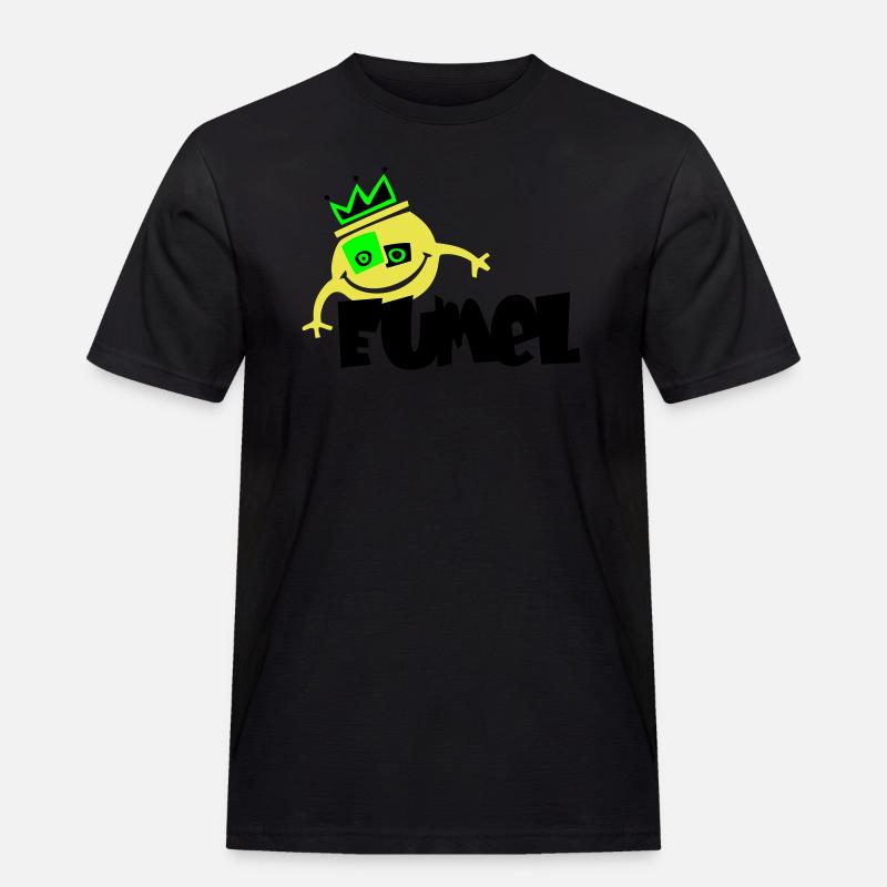 EUMEL - Männer Workwear T-Shirt - Schwarz