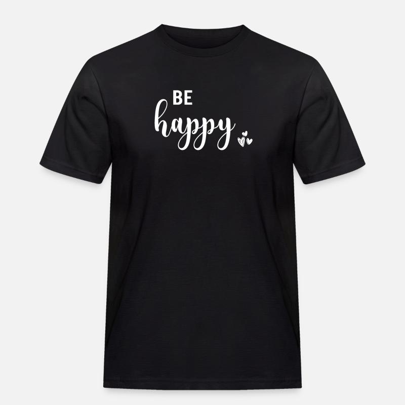 Sprüche - Männer Workwear T-Shirt - Schwarz