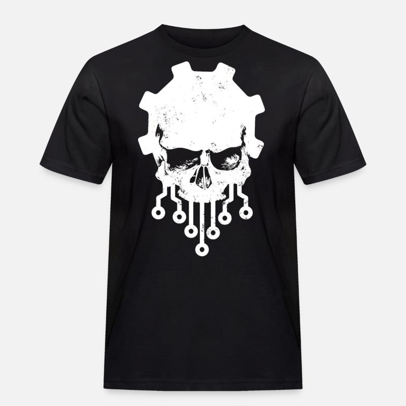 Informatik Computer - Männer Workwear T-Shirt - Schwarz