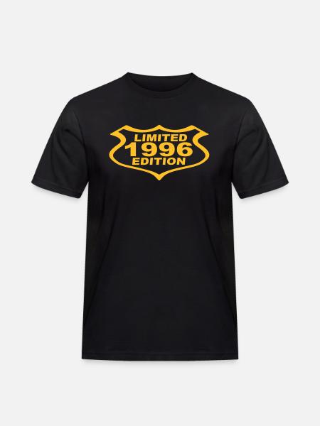 year 1996 limited edition - Men's Workwear T-Shirt - black