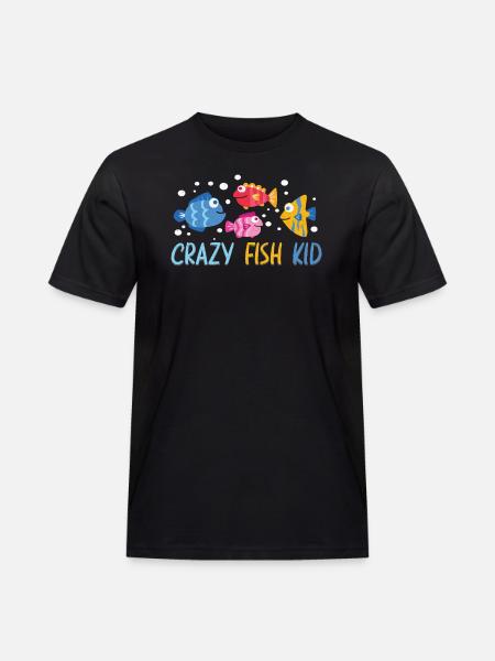 Aquaristik Aquarium Keeper Fishkeeper - Men's Workwear T-Shirt - black