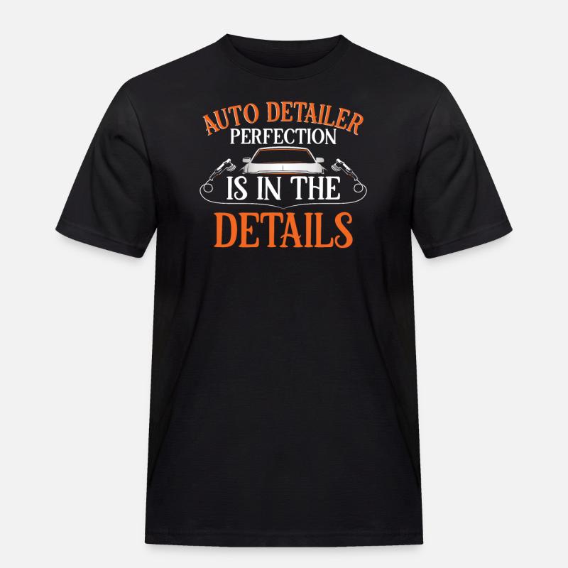 Mobile Autoaufbereitung Autoaufbereitung - Männer Workwear T-Shirt - Schwarz