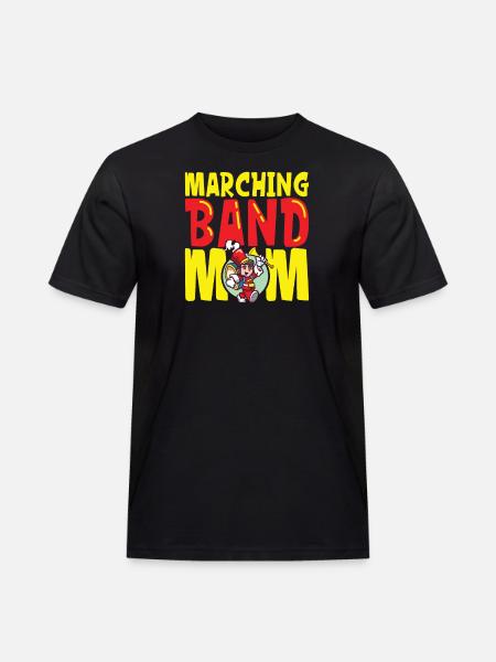 Marcherende Band Klarinettist Skole Øvemusik - Herre Workwear T-Shirt - sort