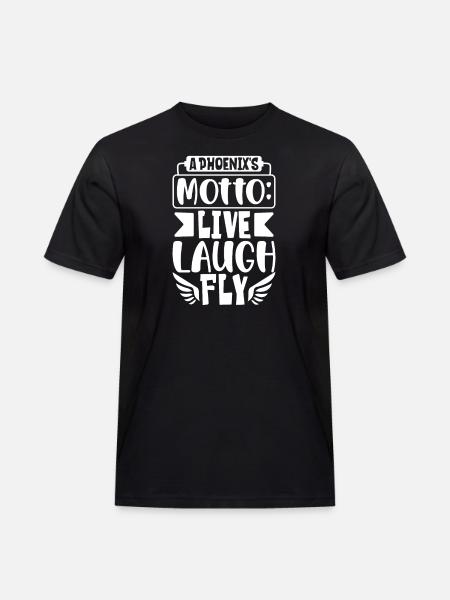 Phoenix Bird Mythical Creatures - Men's Workwear T-Shirt - black
