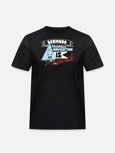 Mysterious enforced disappearances in the Bermuda Triangle - Men's Workwear T-Shirt - black