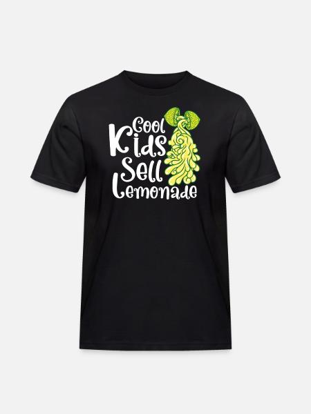 Lemonade Lemon Juice Homemade - Men's Workwear T-Shirt - black