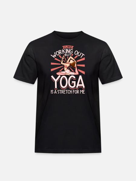Yoga Mindfulness Practic Meditation Manifestation - Men's Workwear T-Shirt - black