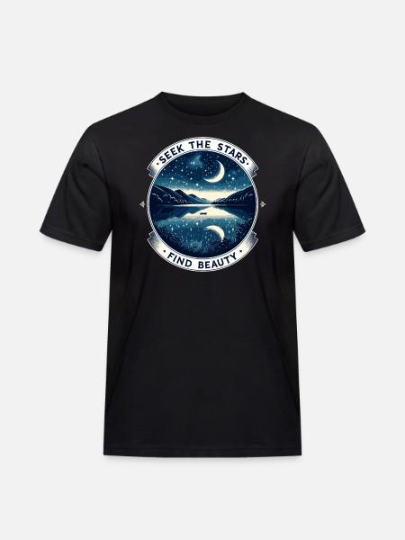 Astrophotography Astronomy Space Camera - Men's Workwear T-Shirt - black
