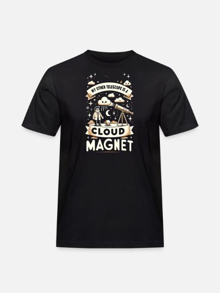Astrophotography Astronomy Space Camera - Men's Workwear T-Shirt - black