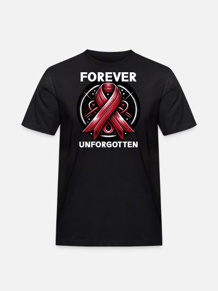 Schlaganfall-überlebende Schlaganfall-bewusstsein - Männer Workwear T-Shirt - Schwarz