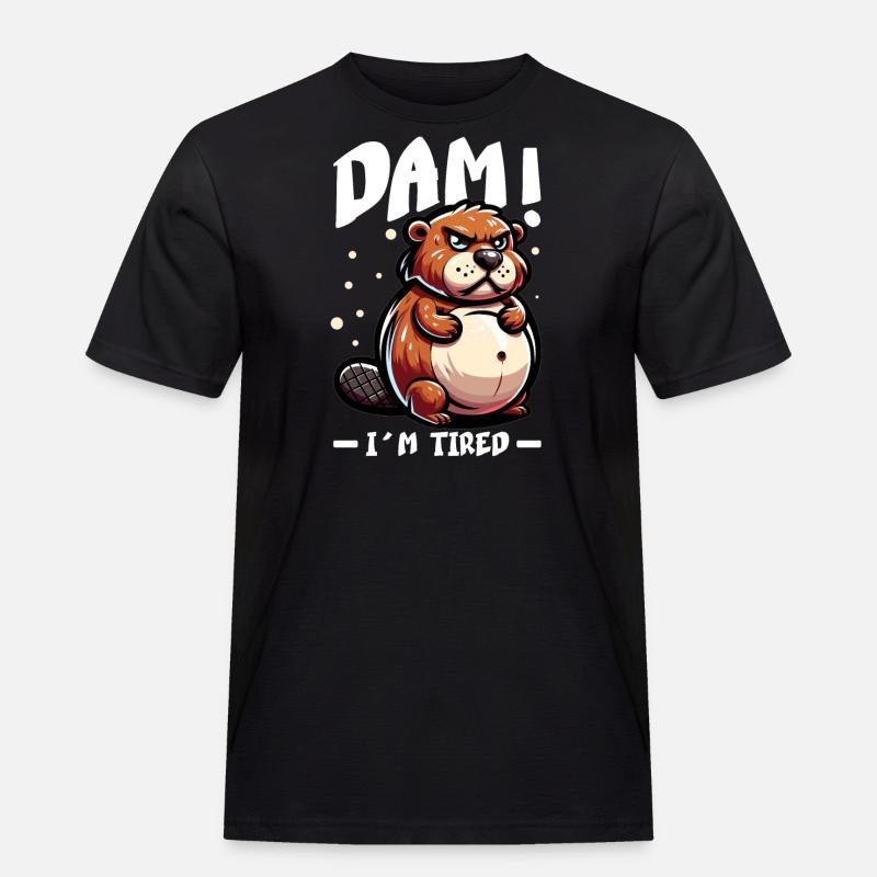 Schwangerschaftsankündigung „mutterschaft Werdende - Männer Workwear T-Shirt - Schwarz