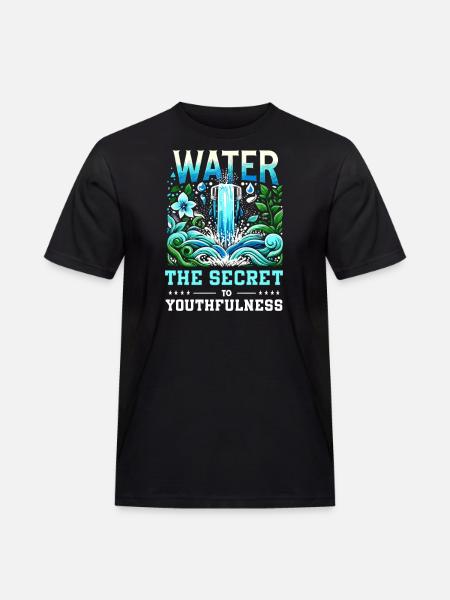 Hydration Drink Water Stay Hydrated - Men's Workwear T-Shirt - black