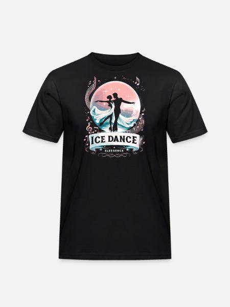 Ice Skating Ice Skaters - Men's Workwear T-Shirt - black
