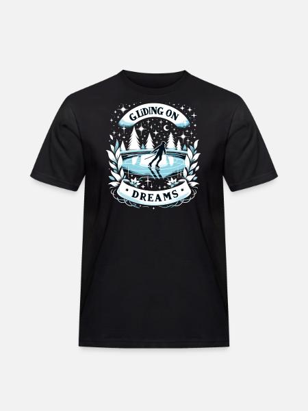 Ice Skating Ice Skaters - Men's Workwear T-Shirt - black