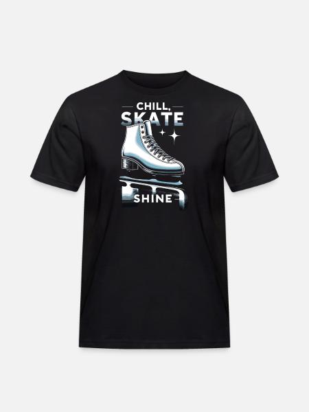 Ice Skating Ice Skaters - Men's Workwear T-Shirt - black