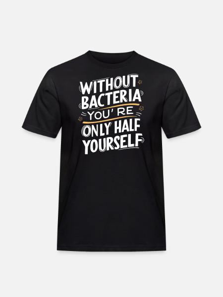 Microbiologist Microbiology Lab Staph Biology - Men's Workwear T-Shirt - black