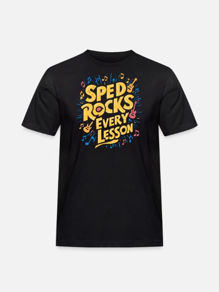Sonderpädagogik-lehrer "sped Teacher Inclusion" - Men's Workwear T-Shirt - black