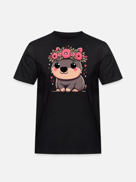 Feeling Wombat-Tastic Today - Funny Wombat - Men's Workwear T-Shirt - black