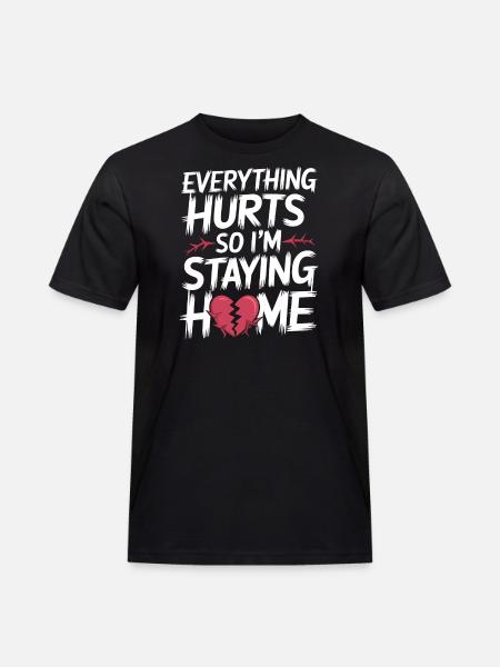 Introversion Alternative style Emotional - Men's Workwear T-Shirt - black