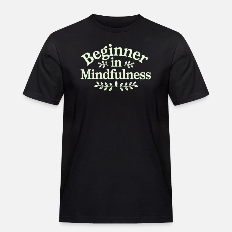 Ruhiger Geist, Meditationspraxis Und Geistiges - Männer Workwear T-Shirt - Schwarz