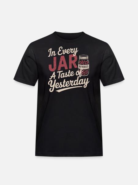 Conservation des aliments faits maison - T-shirt Workwear homme - noir