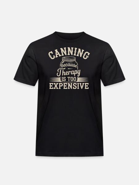 Conservation des aliments faits maison - T-shirt Workwear homme - noir