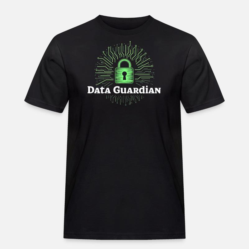 Ethical Hacking Cybersecurity Digital - Men's Workwear T-Shirt - black