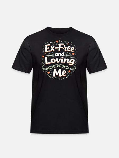 Separation empowerment, self-love, new beginnings - Men's Workwear T-Shirt - black