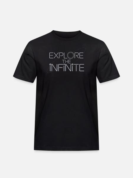 Space-themed players Cosmic Gaming Sci-fi - Men's Workwear T-Shirt - black