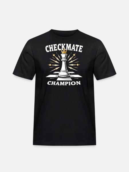 Chess Tacticians Strategy Masters Tactical - Men's Workwear T-Shirt - black