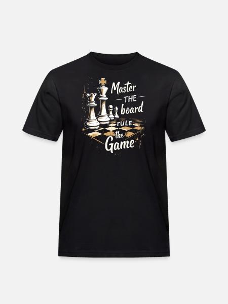 Chess Tacticians Strategy Masters Tactical - Men's Workwear T-Shirt - black