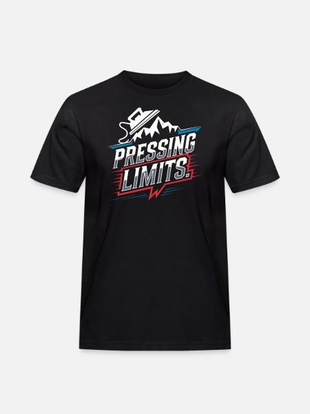 Extreme Ironing Competitive Funny - Men's Workwear T-Shirt - black