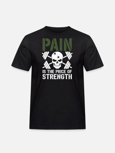 Functional Fitness Tactical Strength Military - Men's Workwear T-Shirt - black