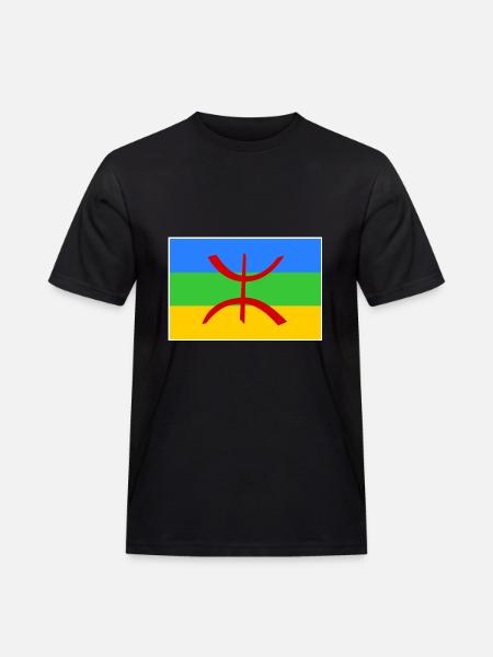 Amazigh - Men's Workwear T-Shirt - black