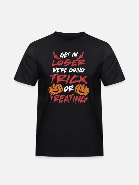 Halloween Trick or Treating - Men's Workwear T-Shirt - black