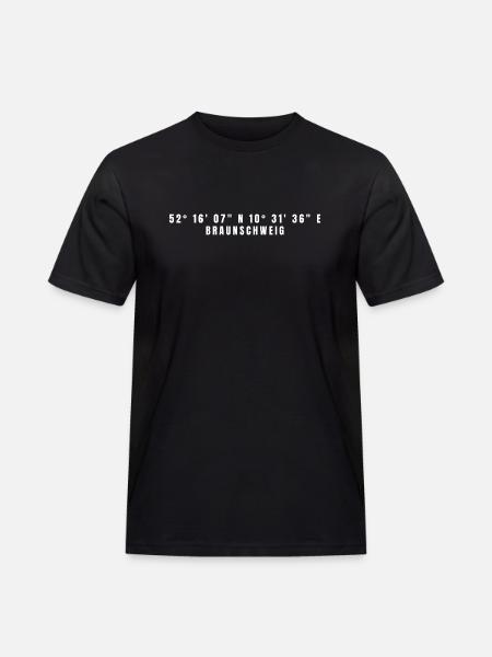 Coordonnées de Brunswick Basse-Saxe - T-shirt Workwear homme - noir