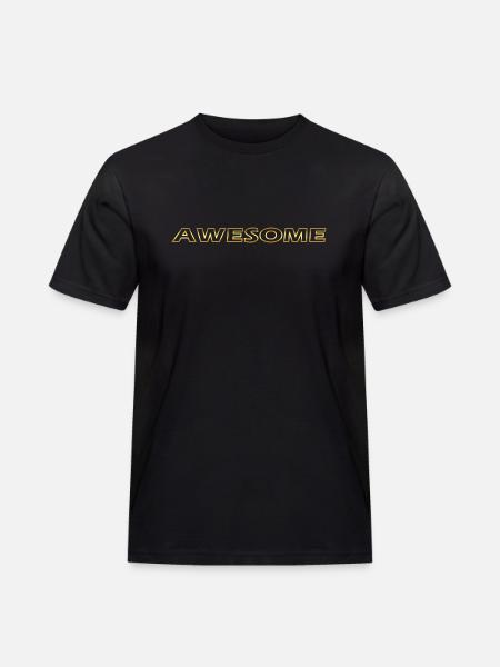 Awesome Gift - Men's Workwear T-Shirt - black