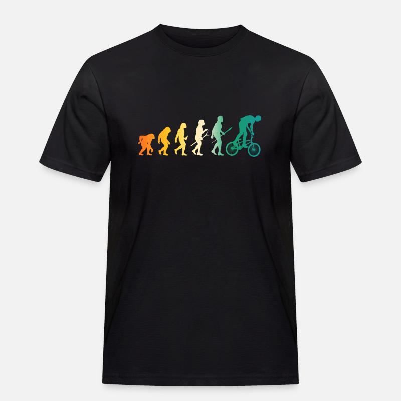 Vélo Evolution VTT - T-shirt Workwear homme - noir