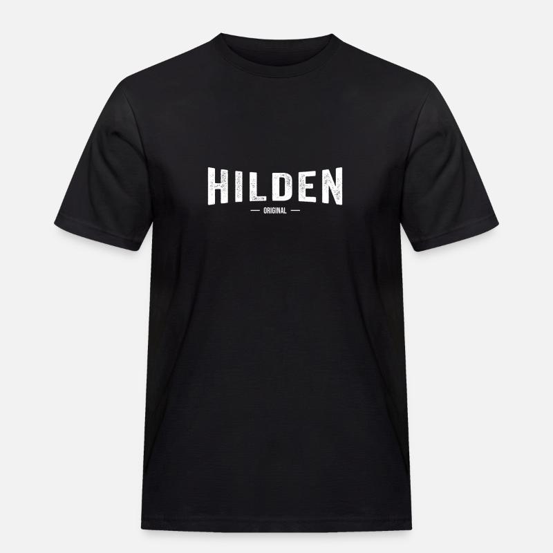 Hilden Original - Männer Workwear T-Shirt - Schwarz