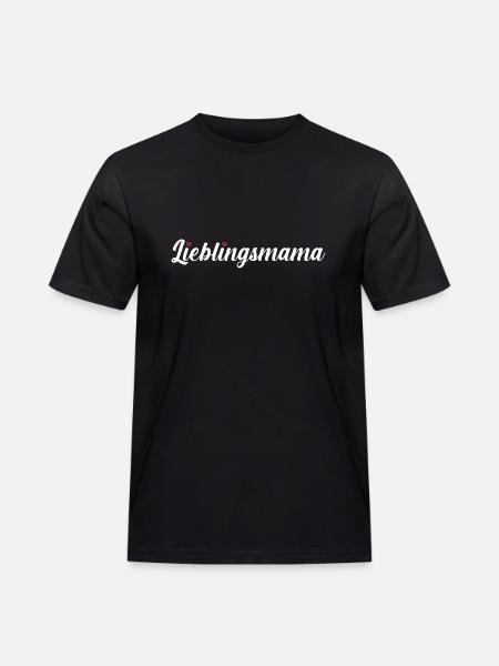 Mutter Beste Mama - Männer Workwear T-Shirt - Schwarz