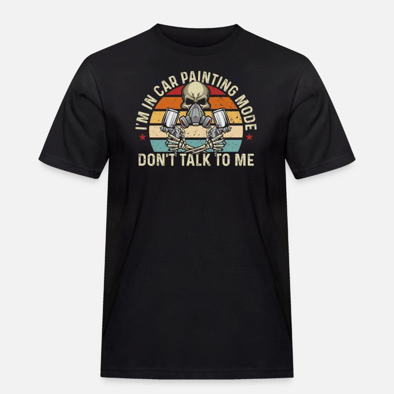 Body Painter Car Painter Painter - Men's Workwear T-Shirt - black