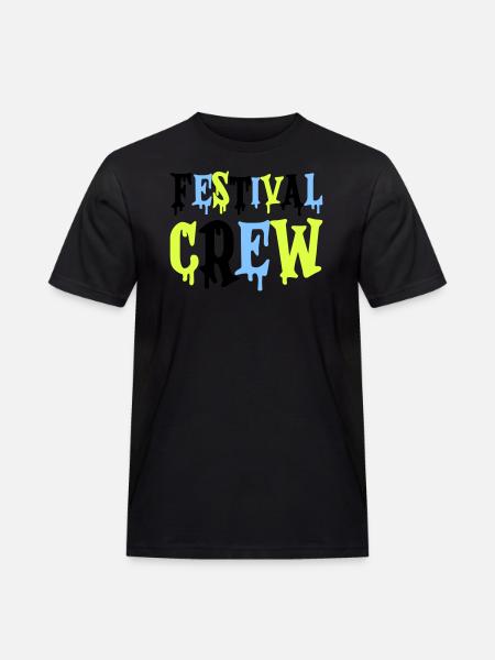 Festival Crew - Men's Workwear T-Shirt - black
