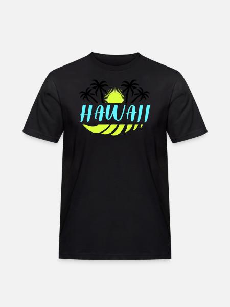Hawaii - Men's Workwear T-Shirt - black